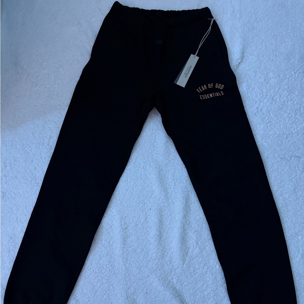 Kids Black Joggers